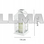 Солнечный светодиодный фонарь White Garden Lamp 2700K Декоративный фонарь